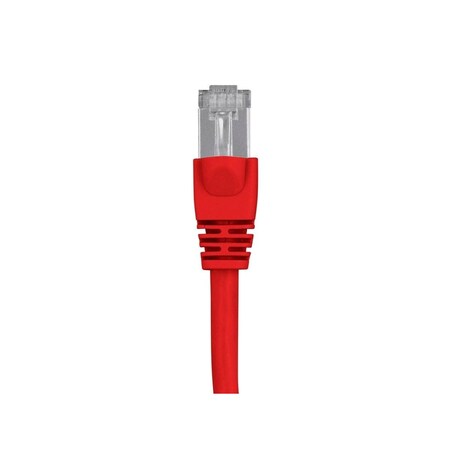 Monoprice Cat6A Ethernet Patch Cable - Snagless RJ45_ 550Mhz_ STP_ Pure Bare Cop 24347